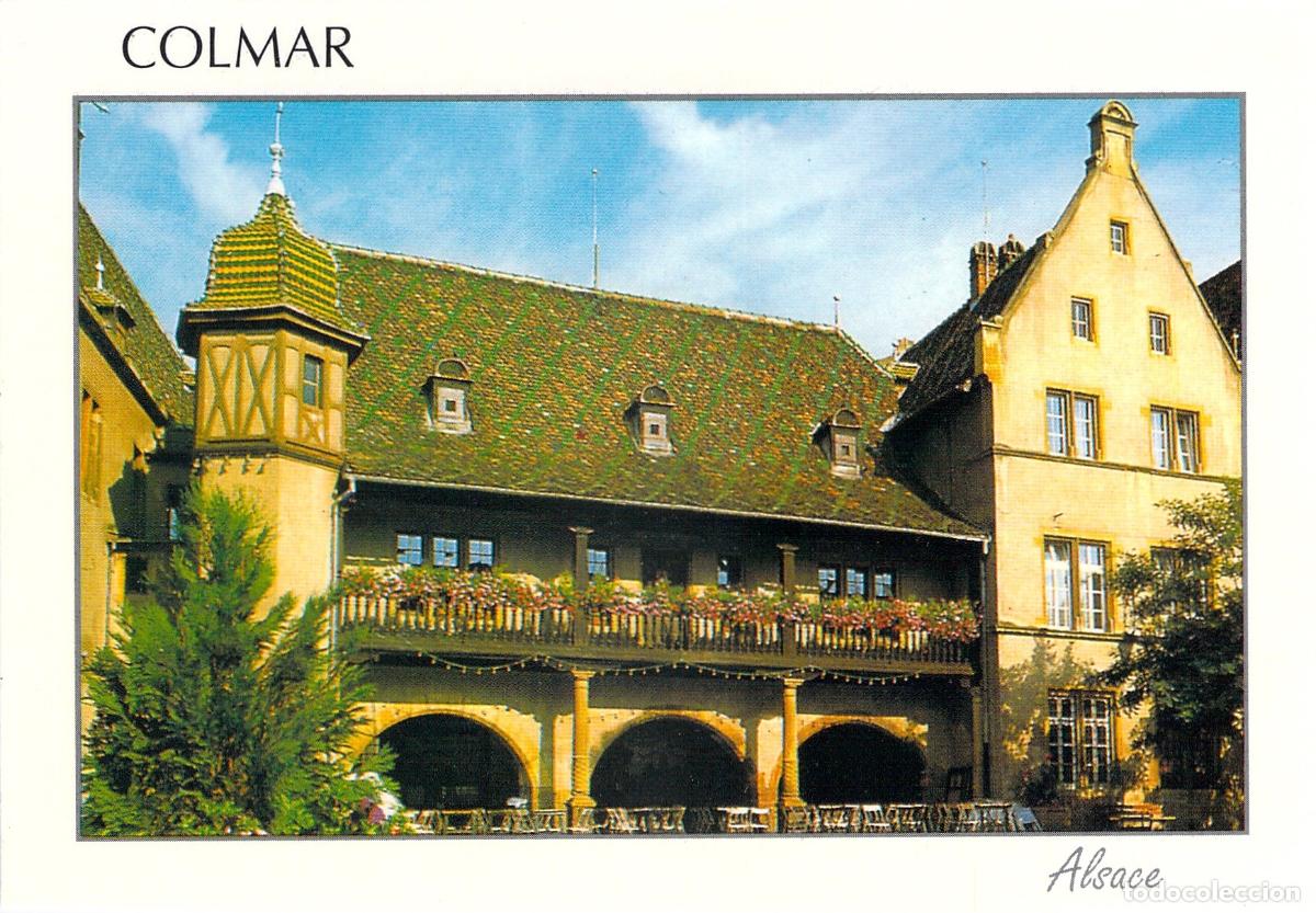 Postales: Postal de la Antigua Aduana en Colmar, Alsacia
