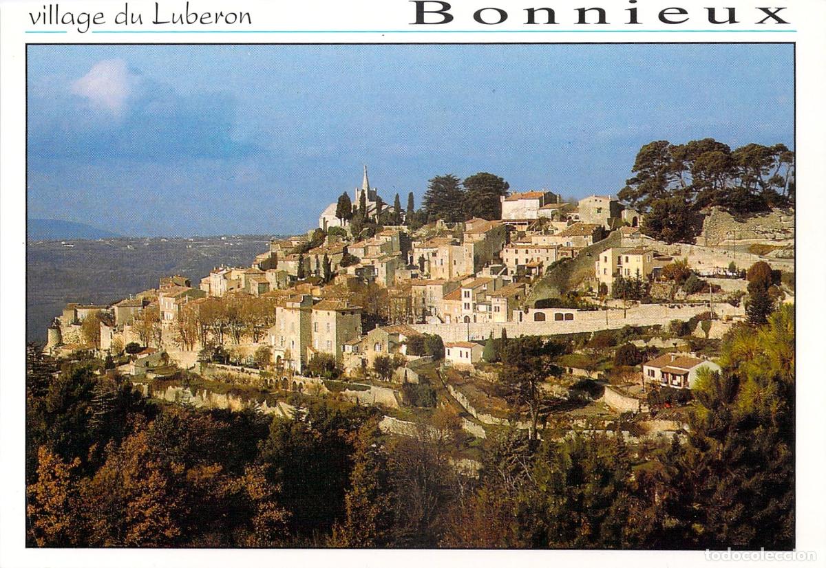 Postales: Postal de Bonnieux, Pintoresco Pueblo del Luberon en Provenza
