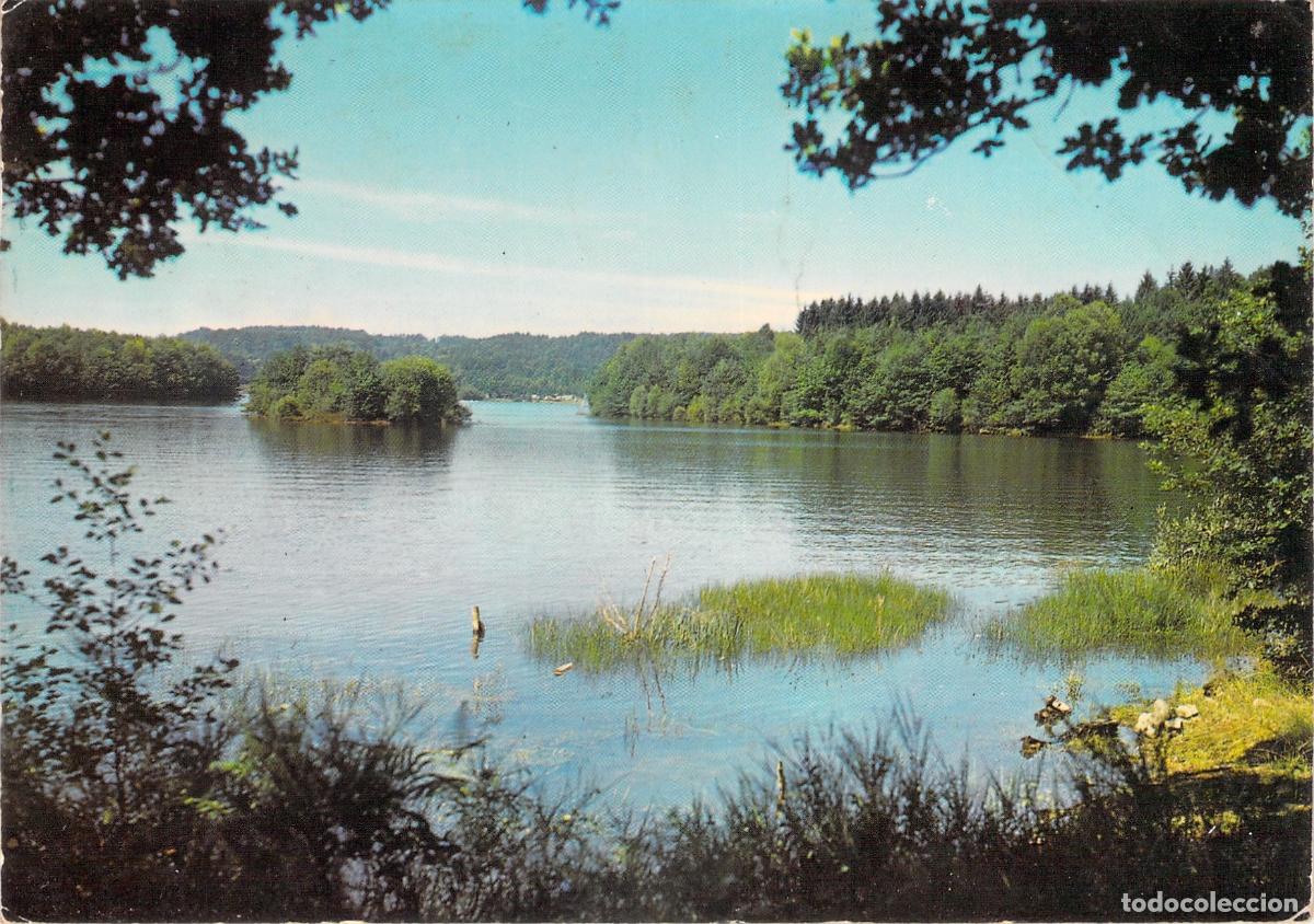 Postales: Postal de Neuvic, Corr&egrave;ze - Vista de Calme sur le Lac