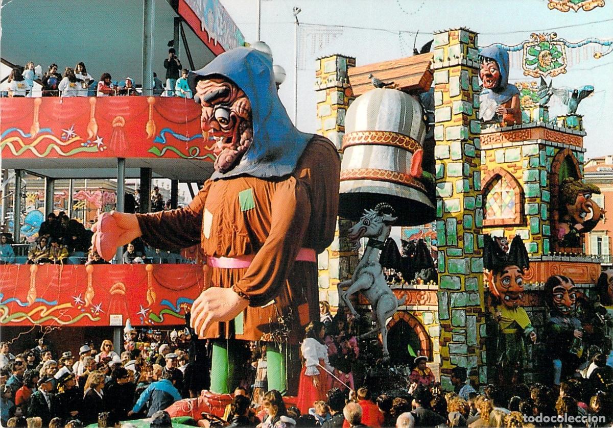 Postkarten: Postal Carnaval de Niza Carrozas y Desfile Costa Azul