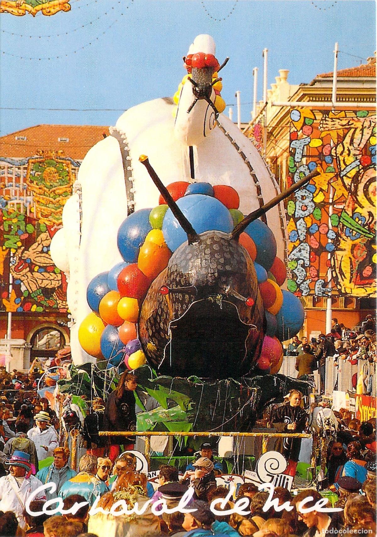 Postkarten: Postal del Carnaval de Niza Carroza Caracol de Gilli