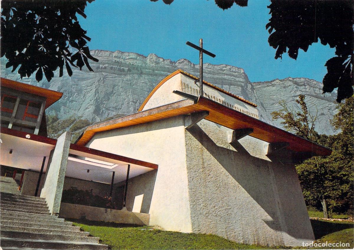 Postales: Postal de la Iglesia Saint-Hugues-de-Biviers en Montbonnot