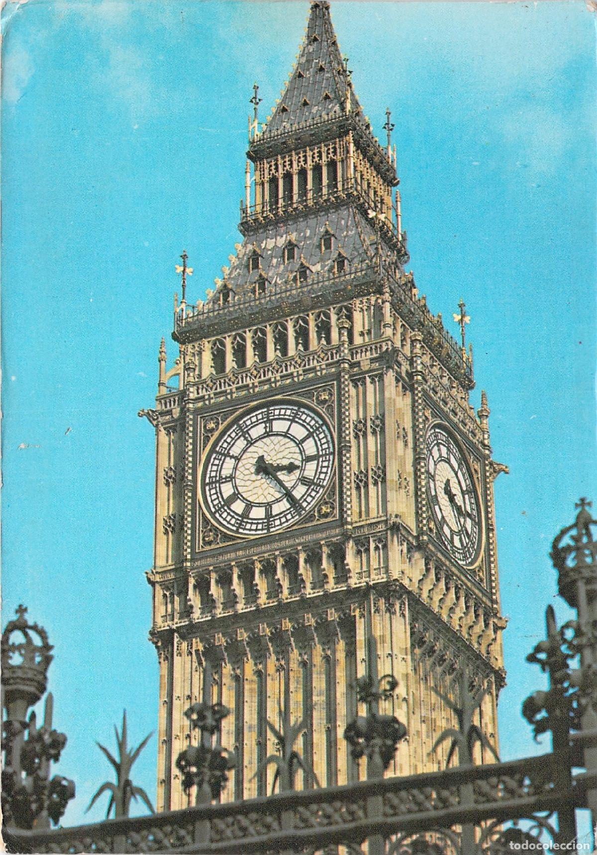 Postales: Postal de la Torre del Reloj Big Ben en Londres