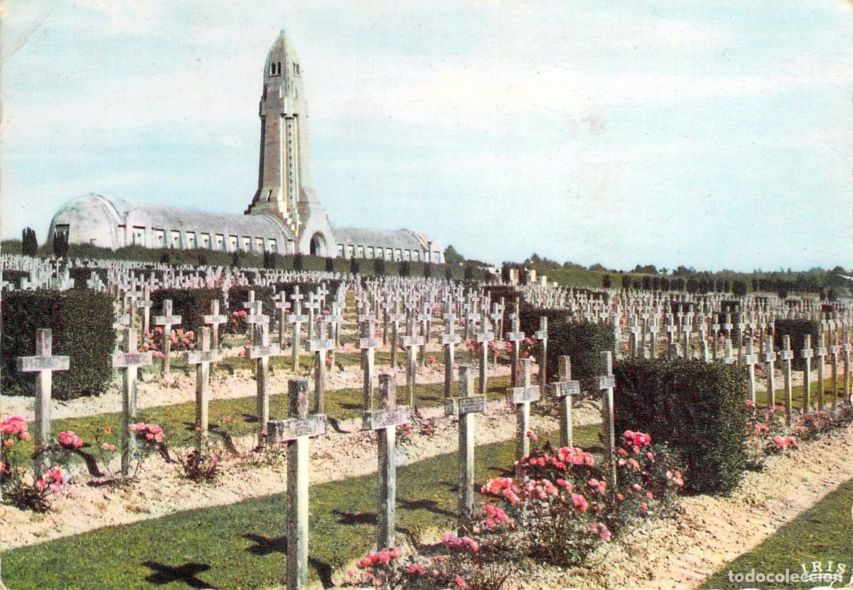 Postales: Postal Osario y Cementerio Militar de Douaumont Francia
