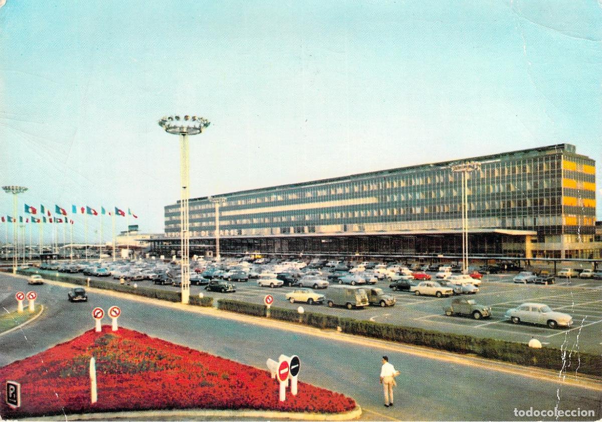 Cartes Postales: Postal de la Terminal y Parking del Aeropuerto de Par&iacute;s-Orly