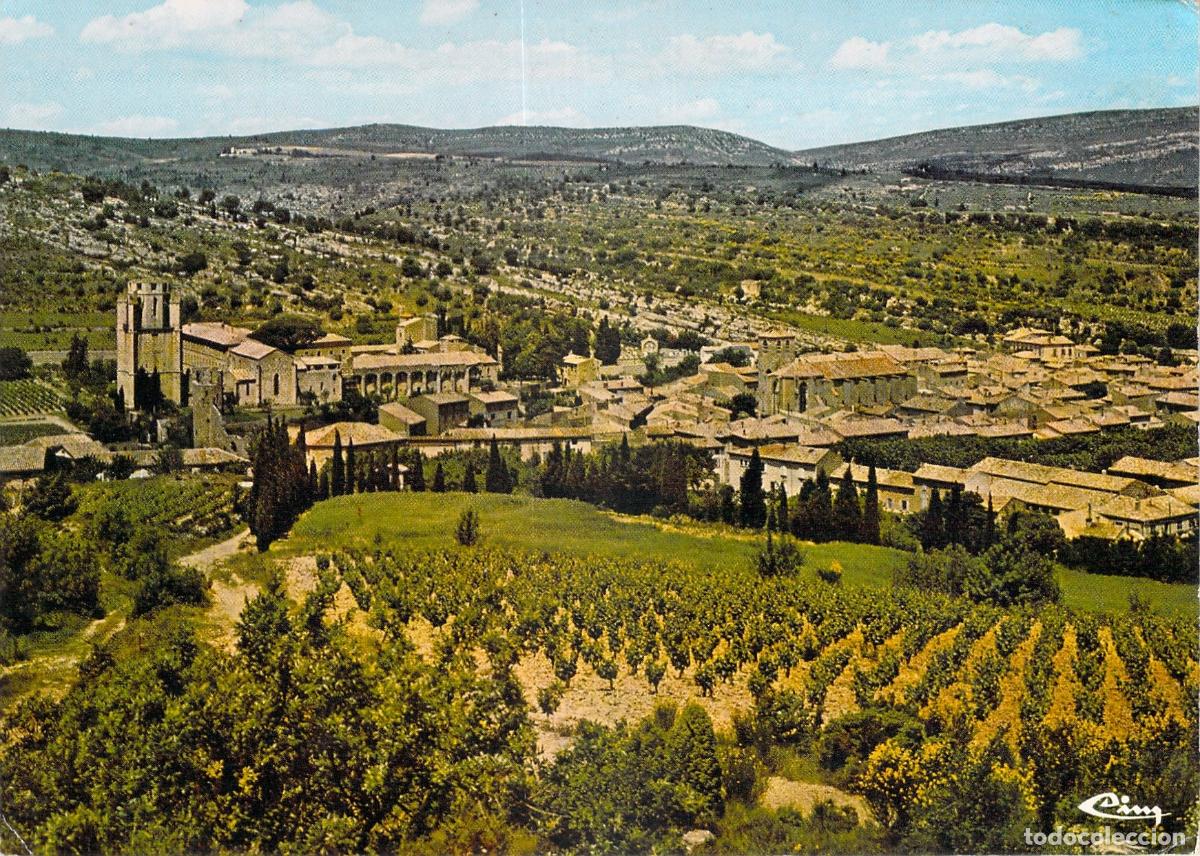 Postales: Postal de Vista General de Lagrasse, Aude, Francia