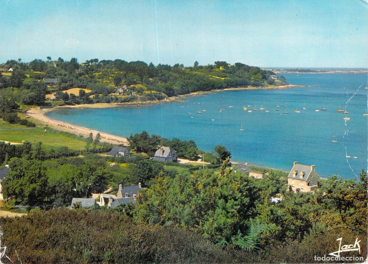 Postales: Postal de la Bah&iacute;a de Launaye en Pors-Even, Breta&ntilde;a