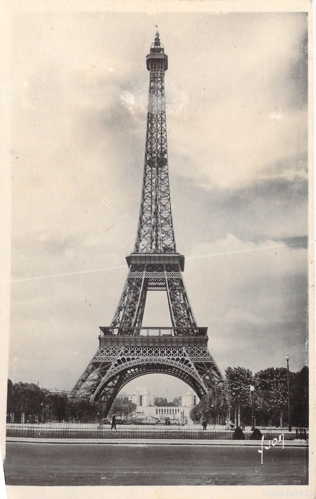Postales: Tarjeta Postal de la Torre Eiffel en Par&iacute;s