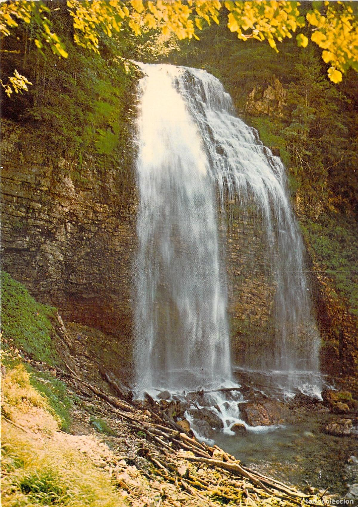 Postales: Postal Cascada Cirque de Saint-M&ecirc;me Source du Guiers Francia