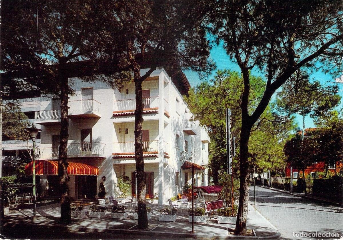 Postales: Postal del Hotel Continental en Riccione, Italia