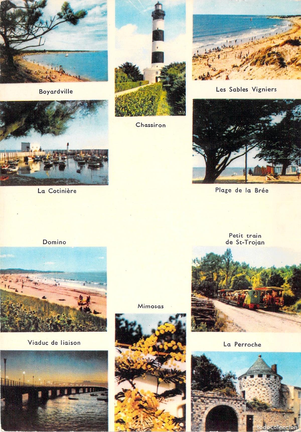 Cartes Postales: Postal Tur&iacute;stica de la Isla de Ol&eacute;ron con Varias Vistas