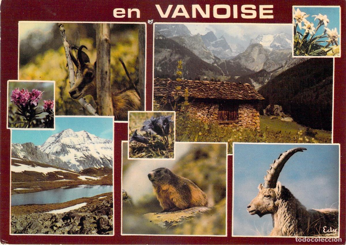 Cartes Postales: Postal Multivista del Parque Nacional de la Vanoise en Saboya Francia