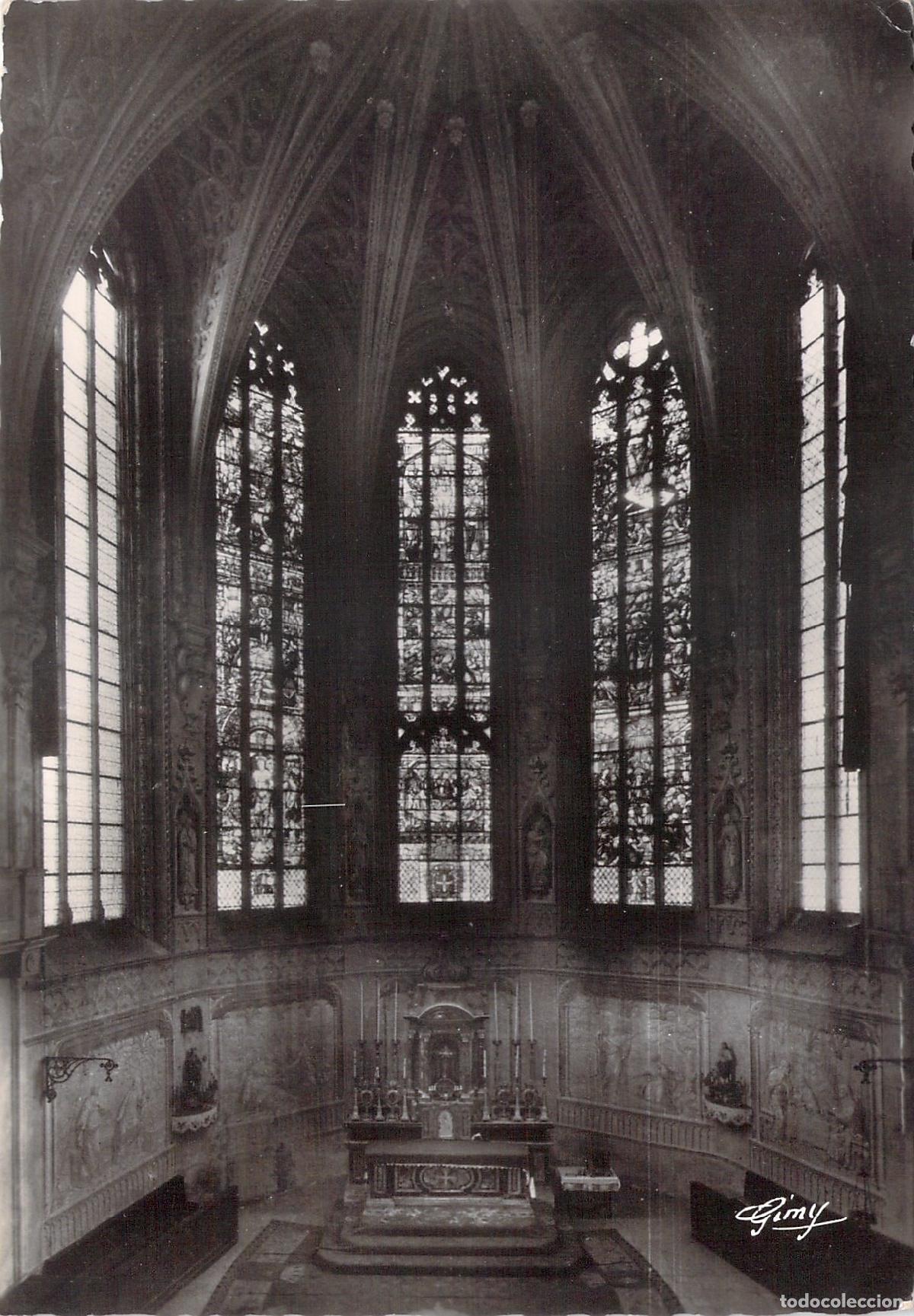 Postales: Postal Interior Sainte-Chapelle Castillo Duques de Saboya Chamb&eacute;ry