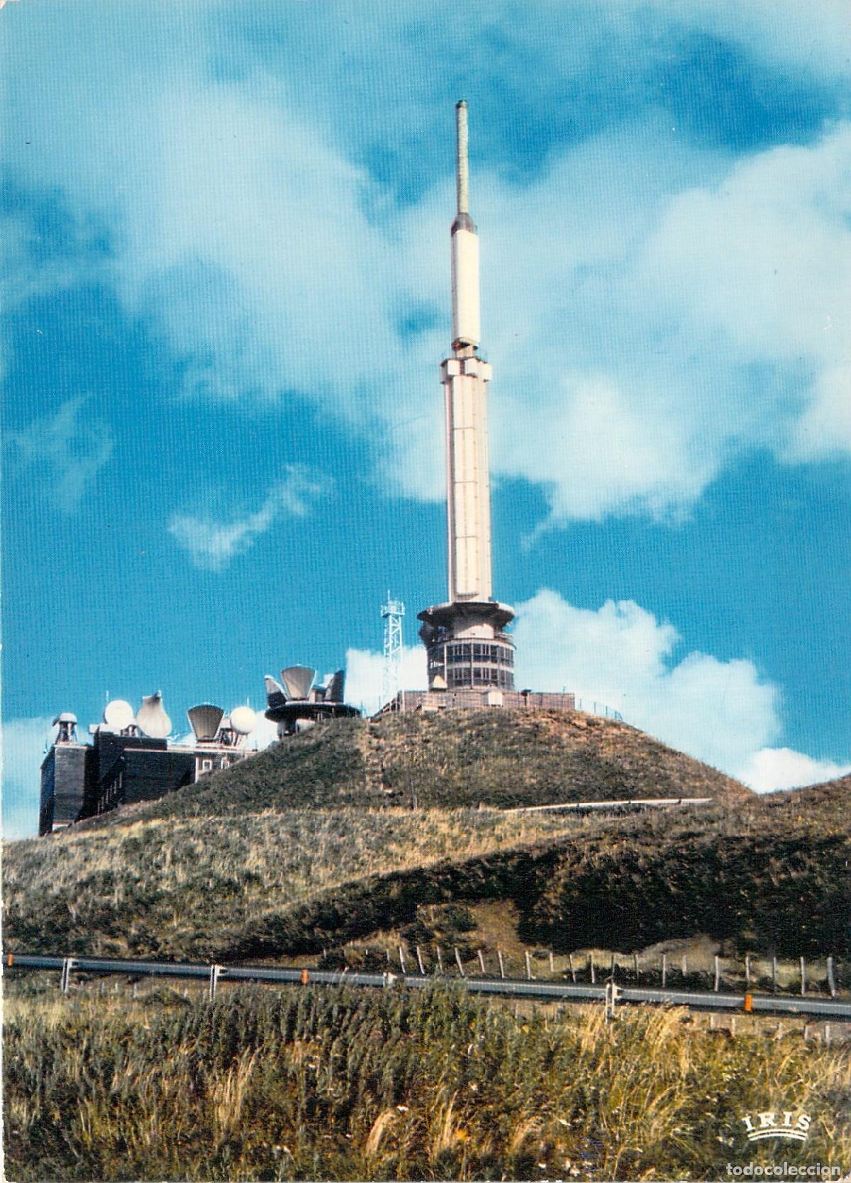 Postales: Postal de Puy-de-D&ocirc;me y la Torre de la ORTF, Auvernia
