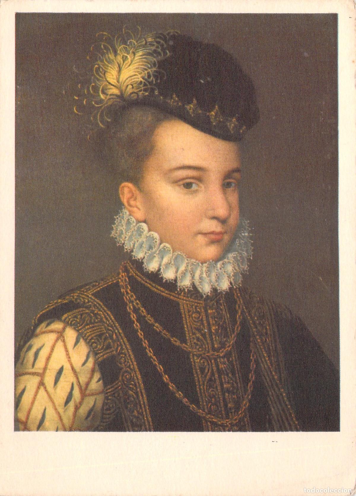 Postales: Postal de Arte Retrato de Fran&ccedil;ois de France Duc d'Alen&ccedil;on