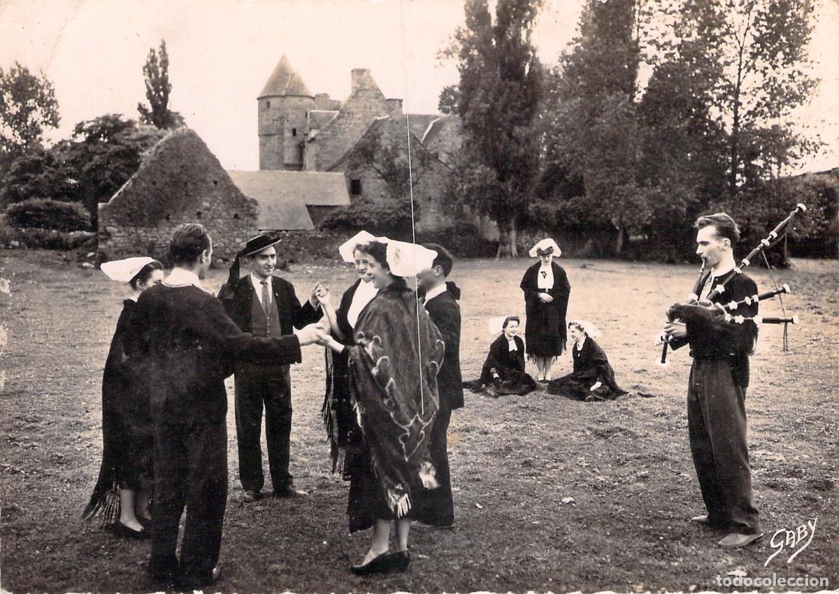 Postales: Postal de Trajes Bretones Le Tr&eacute;gor - La Polka Piqu&eacute;e