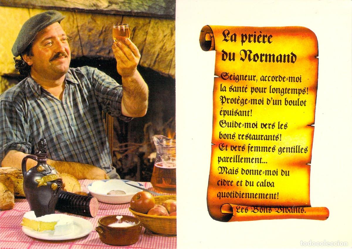 Postales: Postal de la Oraci&oacute;n del Normando Gastronom&iacute;a y Humor de Normand&iacute;a