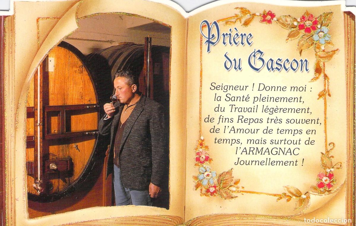 Postkarten: Postal de Gascu&ntilde;a Oraci&oacute;n del Gasc&oacute;n Arma&ntilde;ac Gers Francia