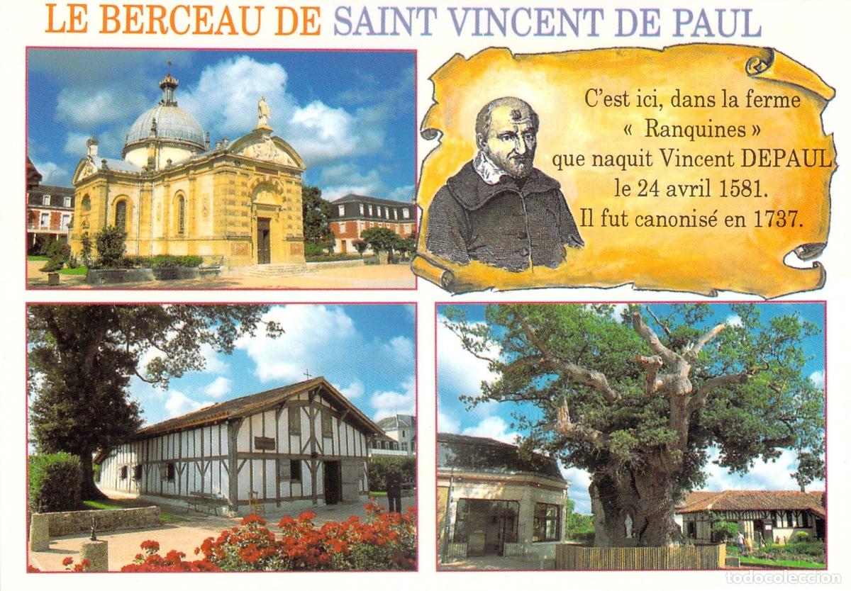 Postkarten: Postal Multivista El Berceau de San Vicente de Pa&uacute;l