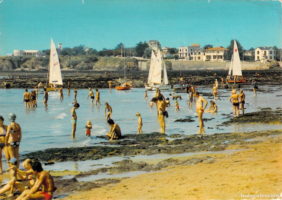 Postkarten: Postal de la Playa de Saint-Gilles-Croix-de-Vie en Vend&eacute;e