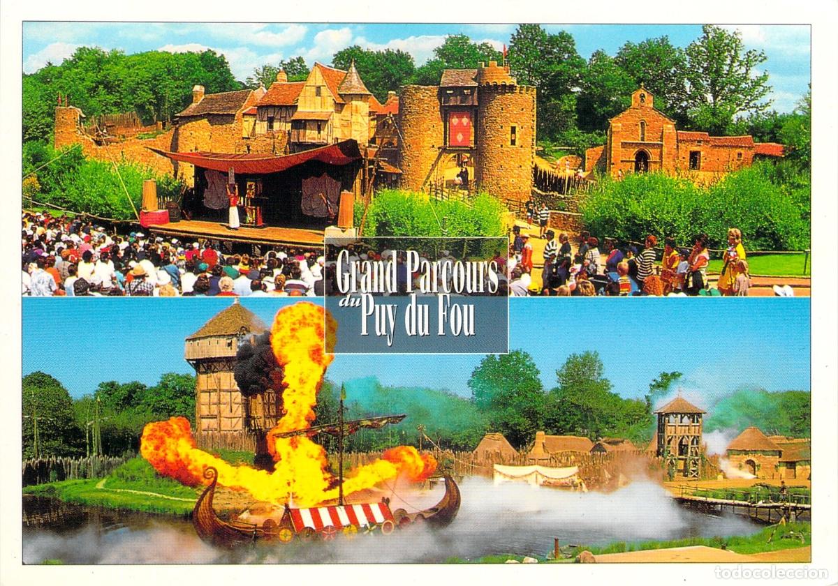 Postales: Postal de Grand Parcours du Puy du Fou en Vend&eacute;e