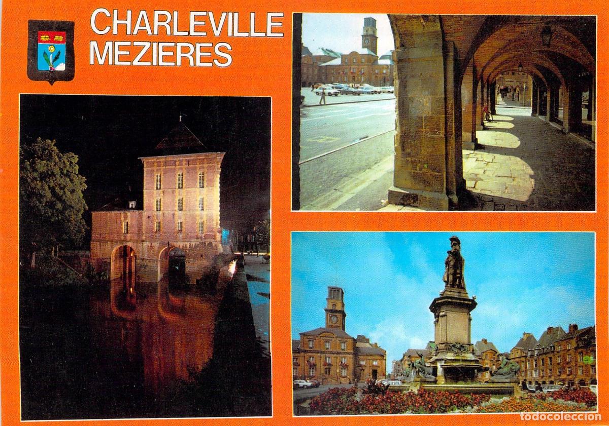Postales: Postal Multivista de Charleville-M&eacute;zi&egrave;res Francia Museo Rimbaud