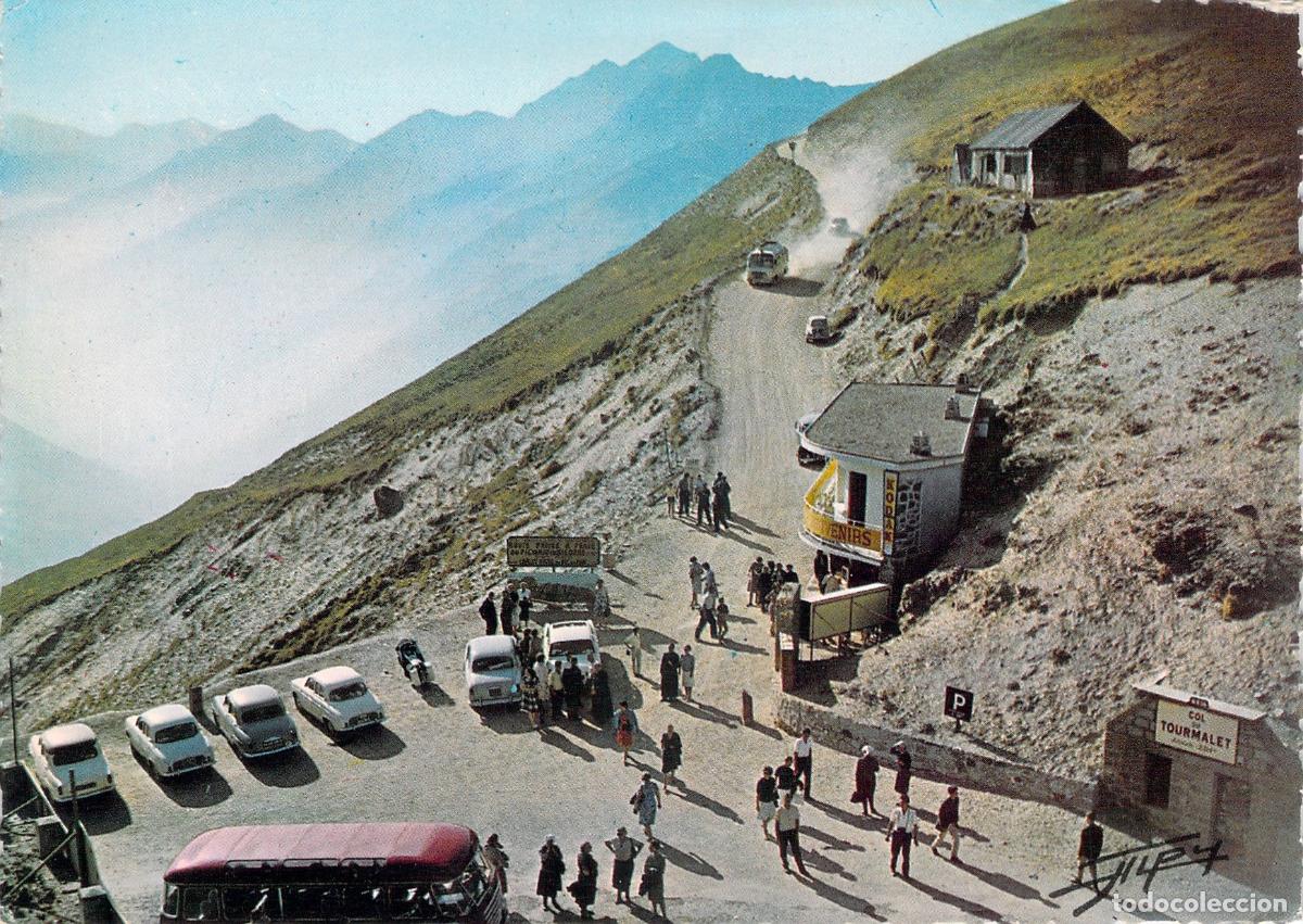 Postales: Postal de Col du Tourmalet en los Pirineos franceses