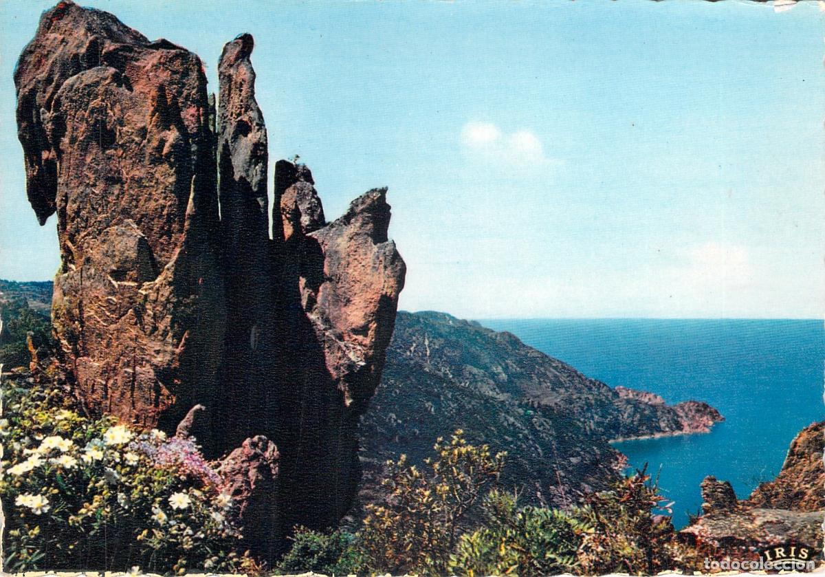 Postales: Postal Calanche de Piana, C&oacute;rcega - Acantilados y Paisaje Marino