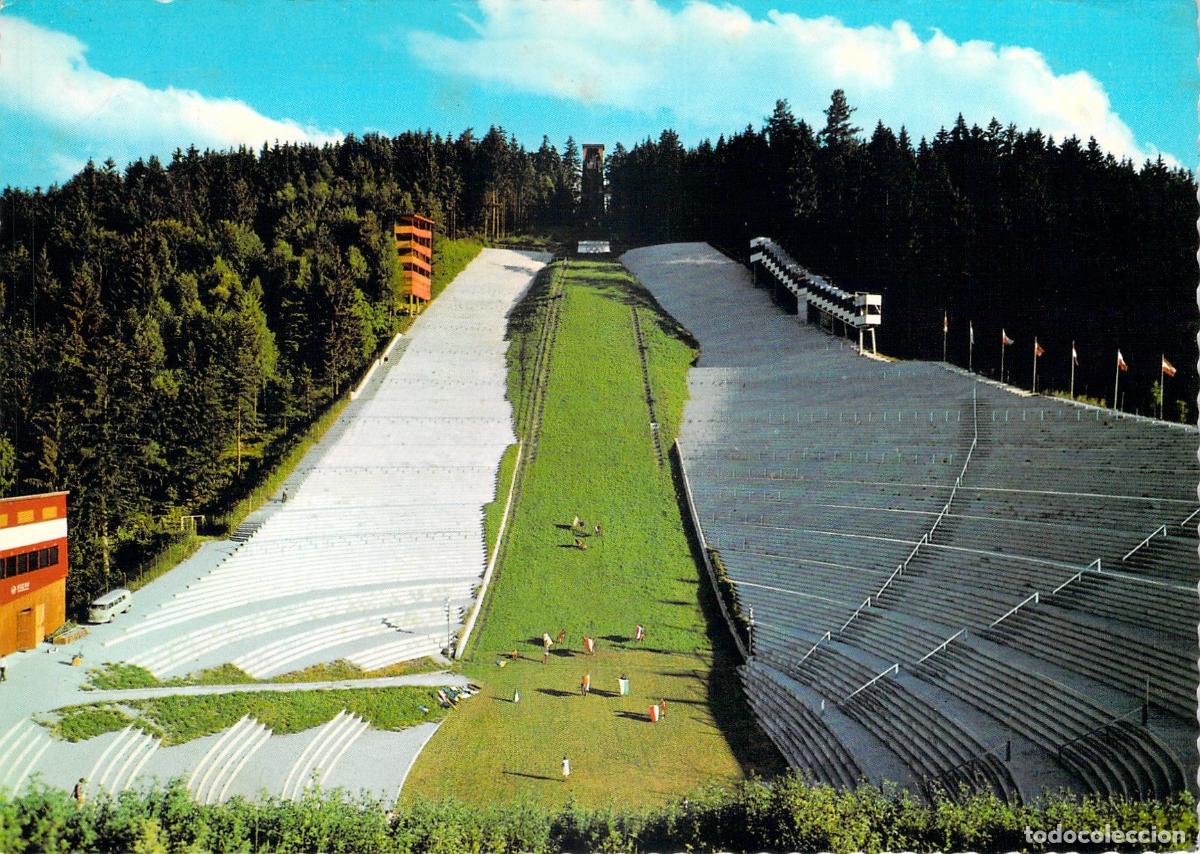Postales: Postal de Innsbruck Olympiaschanze Trampol&iacute;n de Esqu&iacute; de Bergisel