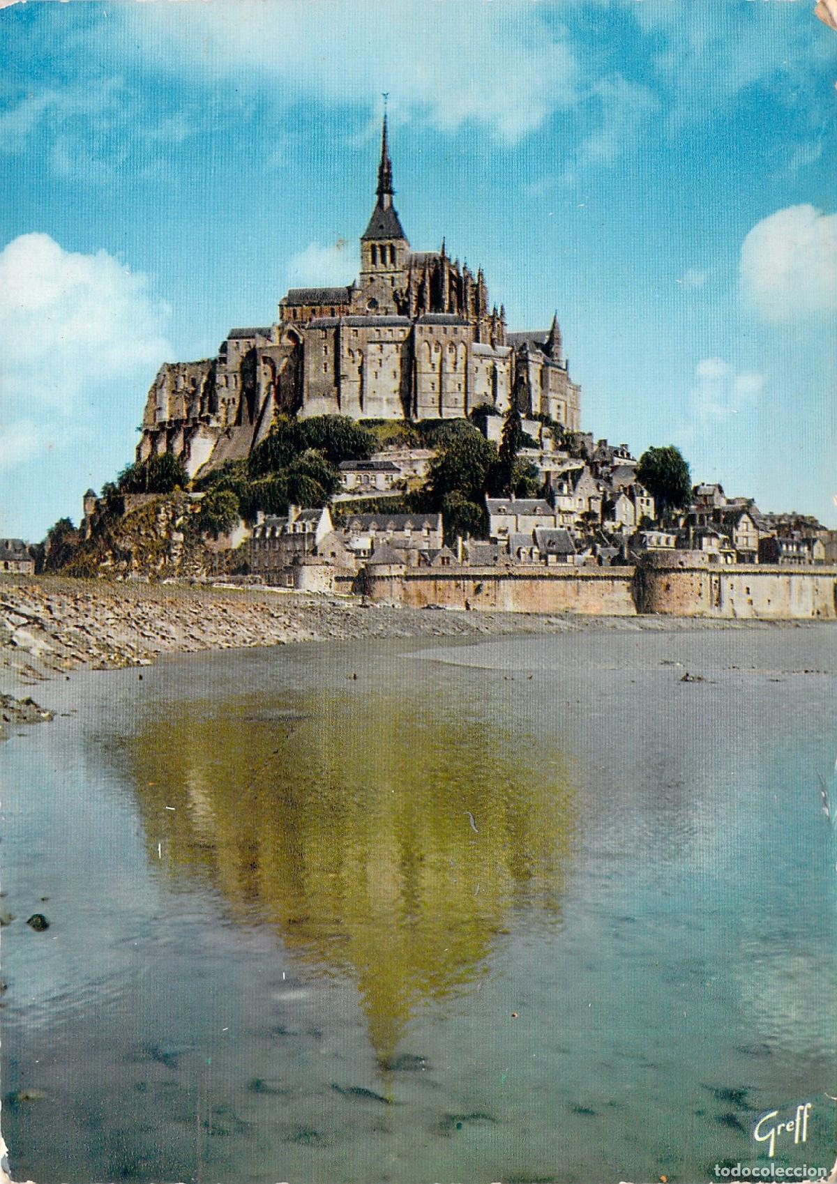 Postales: Postal de Mont Saint-Michel, Normand&iacute;a, Francia
