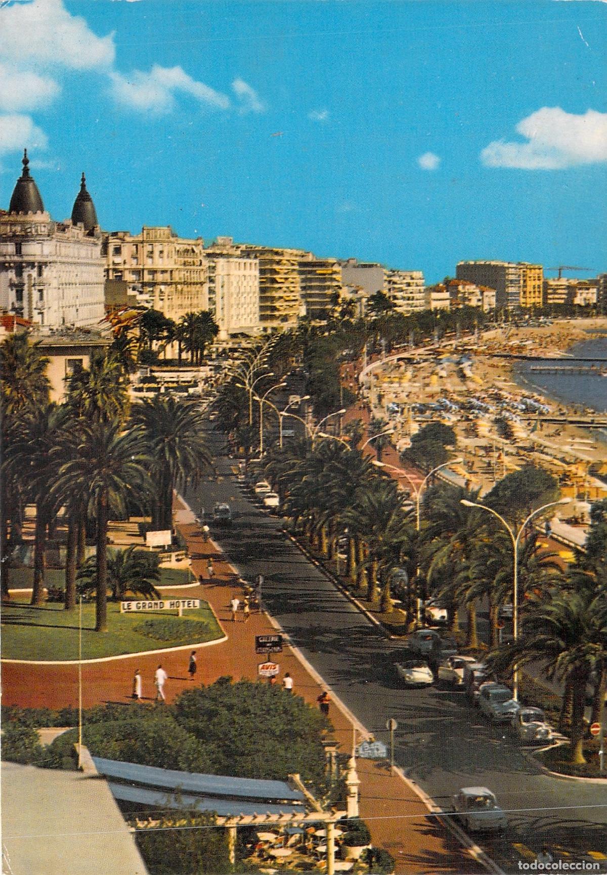 Postkarten: Postal de la Promenade de la Croisette en Cannes