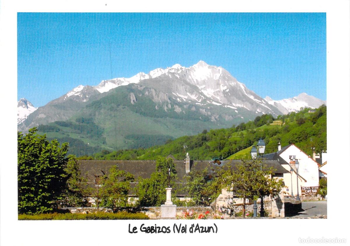 Postales: Postal de los Pirineos Le Gabizos Val d'Azun Francia