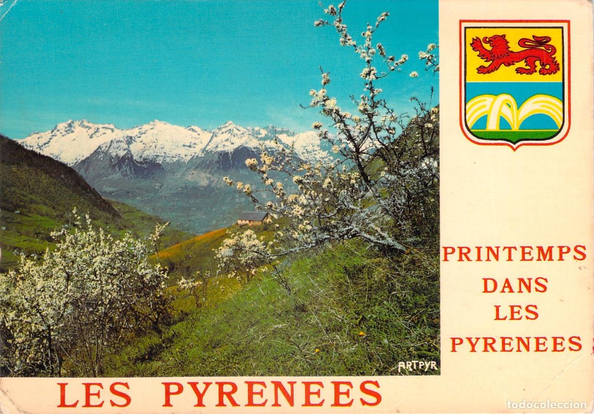 Postales: Postal de los Pirineos Franceses en Primavera