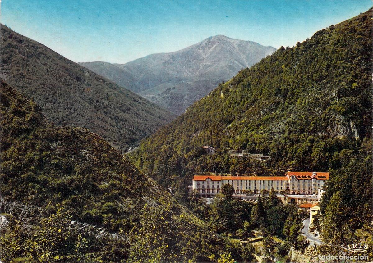 Postales: Postal de La Preste-les-Bains, Le Grand H&ocirc;tel y Pic de Costabonne