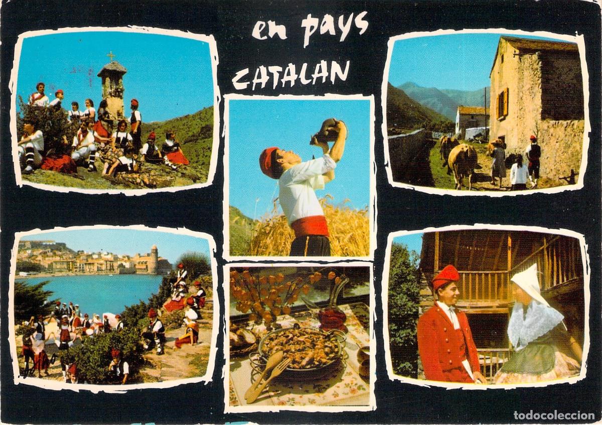Postales: Postal de Folclore, Tradiciones y Costumbres del Pa&iacute;s Catal&aacute;n