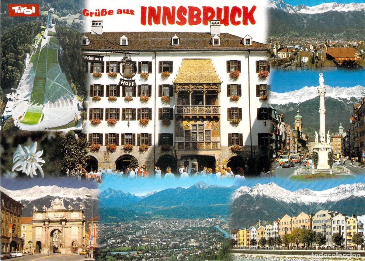 Postales: Postal de Innsbruck Tirol Austria con Vistas de la Ciudad