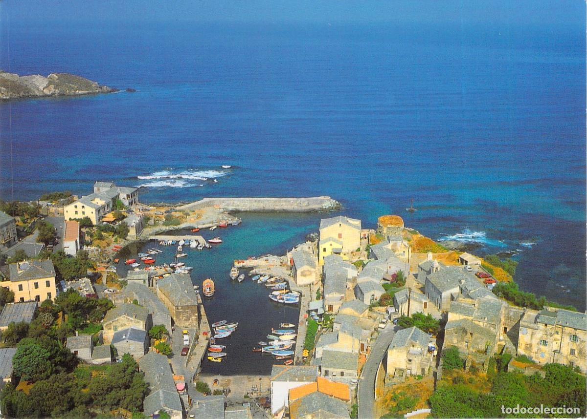 Postales: Postal de Centuri, Cap Corse, C&oacute;rcega - Vista A&eacute;rea del Puerto