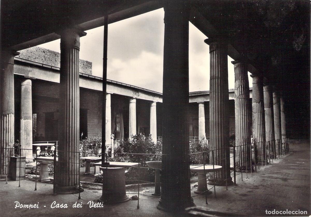 Postales: Postal Arqueol&oacute;gica de la Casa de los Vetti en Pompeya