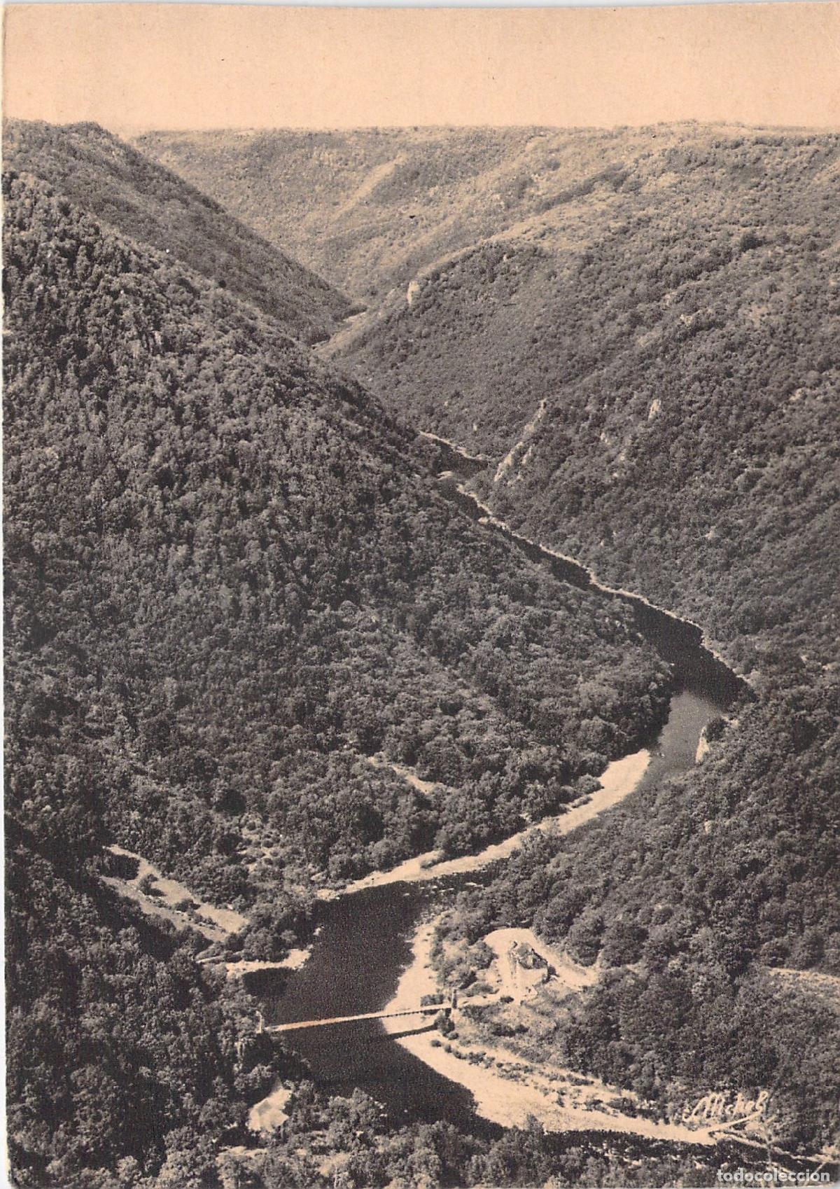 Postales: Postal de las Gargantas de la Dordogne en Eylac, Francia