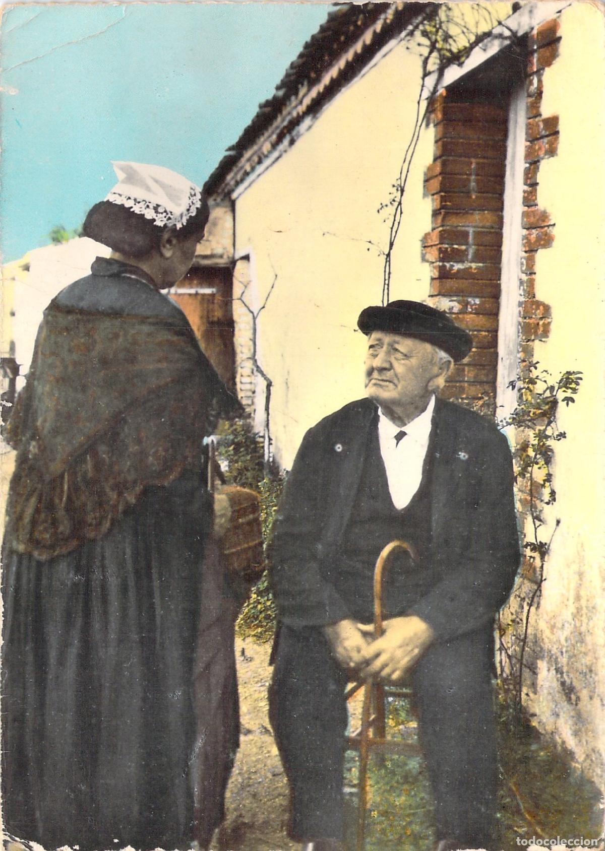 Postales: Postal Costumes Maraichins Retorno del Mercado Vend&eacute;e