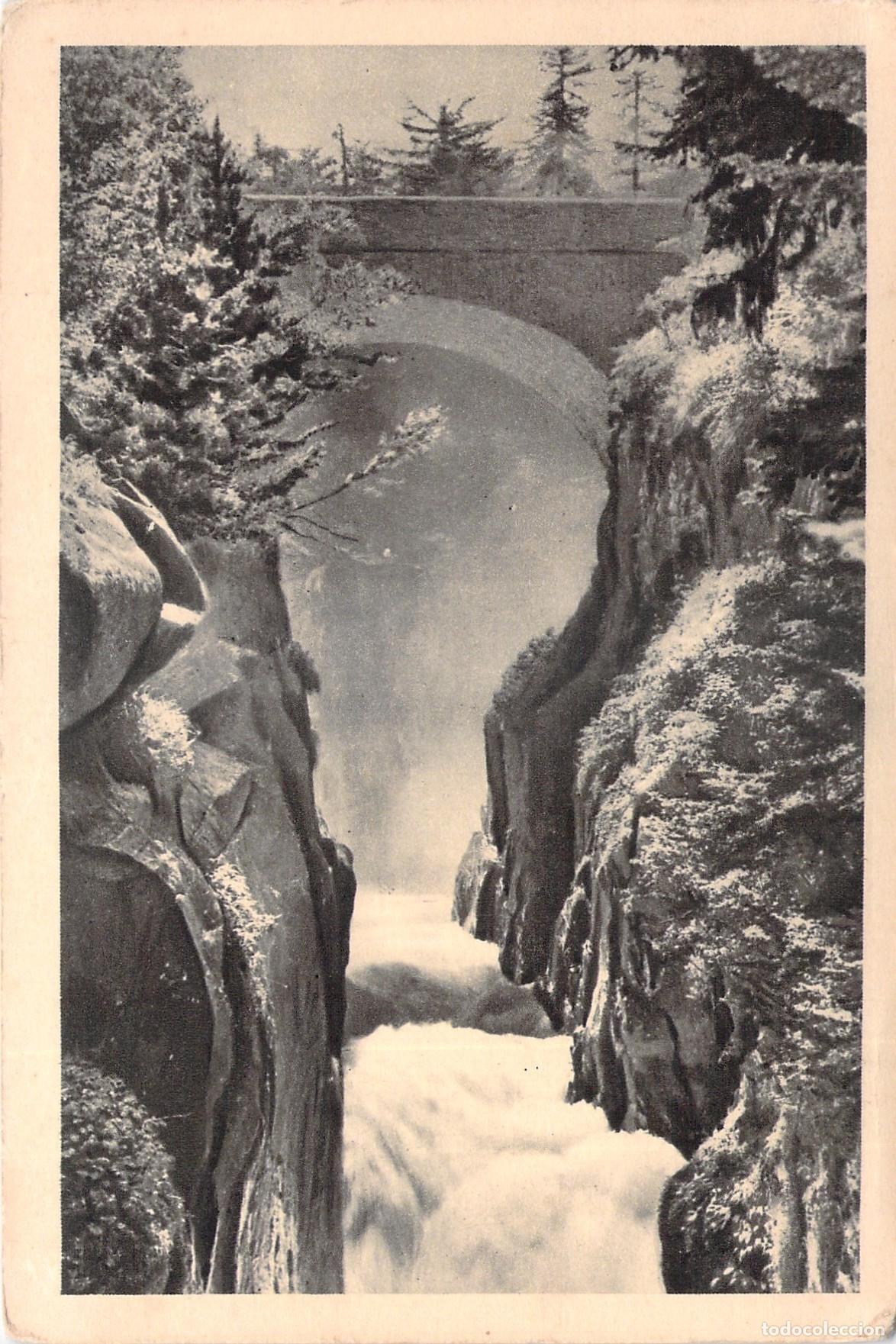 Postales: Postal Puente de Espa&ntilde;a Le Pont d'Espagne Cauterets