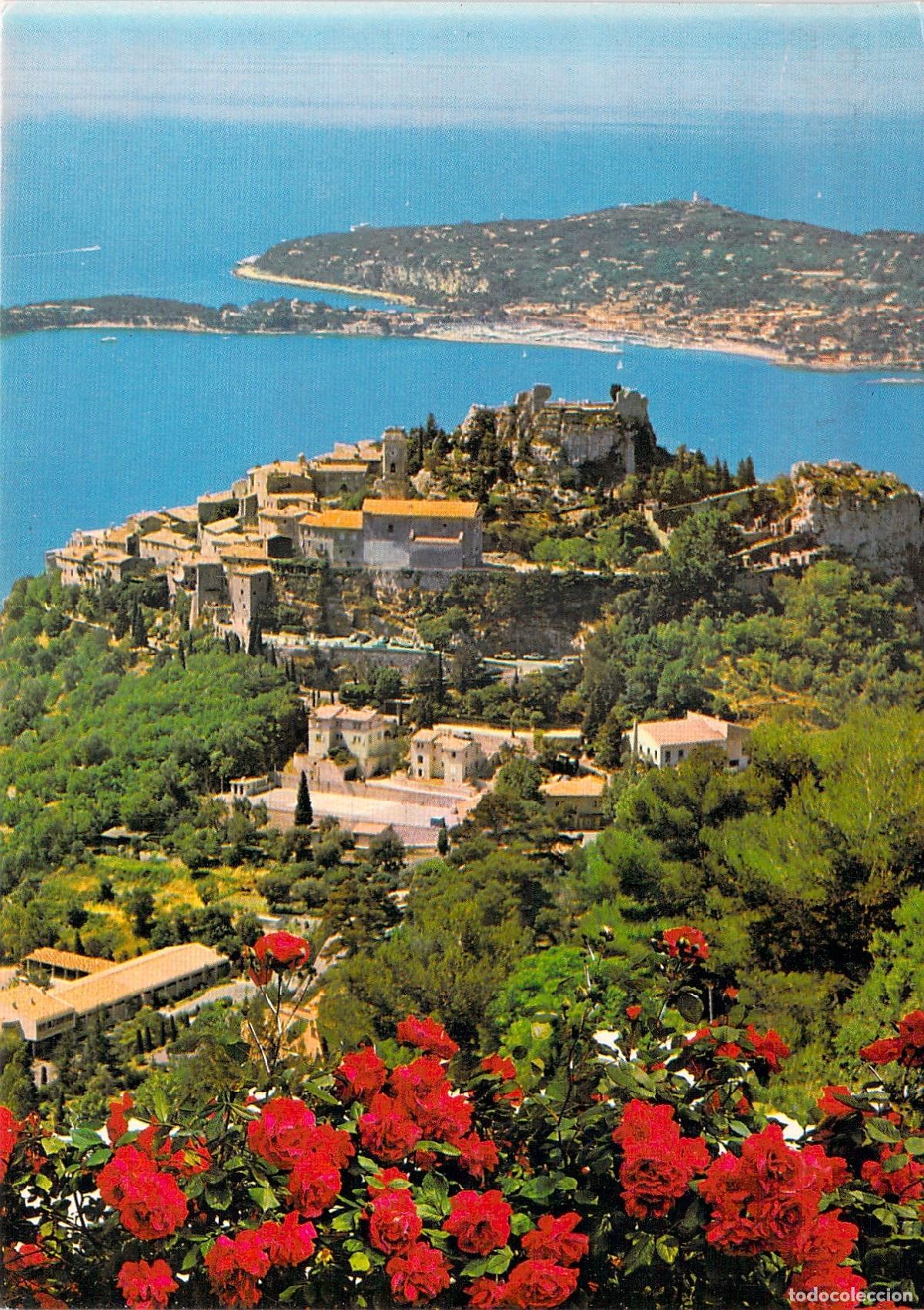 Postcards: Postal de Eze-Village y Cap Ferrat, Costa Azul, Francia