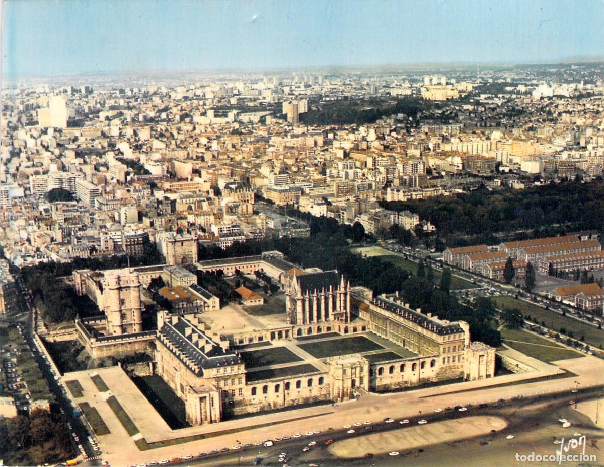 Cartes Postales: Postal de Vista A&eacute;rea del Castillo de Vincennes y su Torre&oacute;n