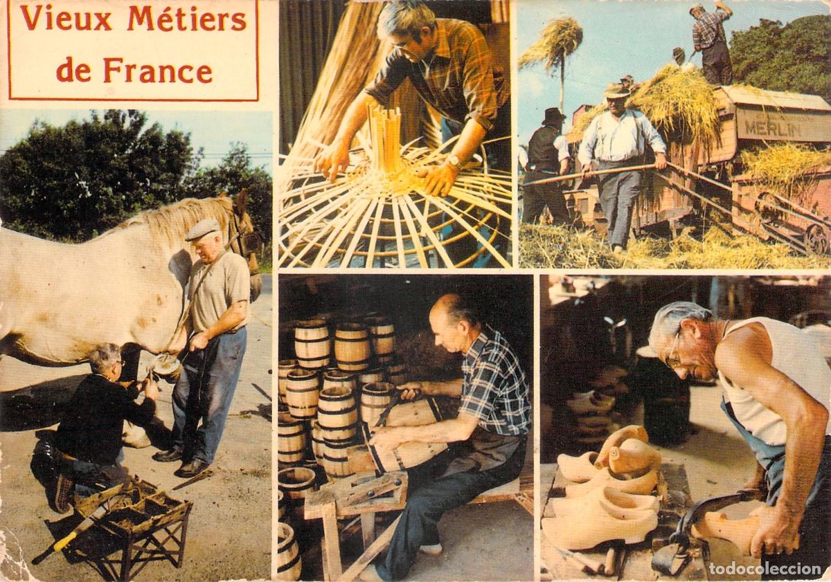Cartes Postales: Postal Oficios Antiguos de Francia Artesan&iacute;a Tradicional