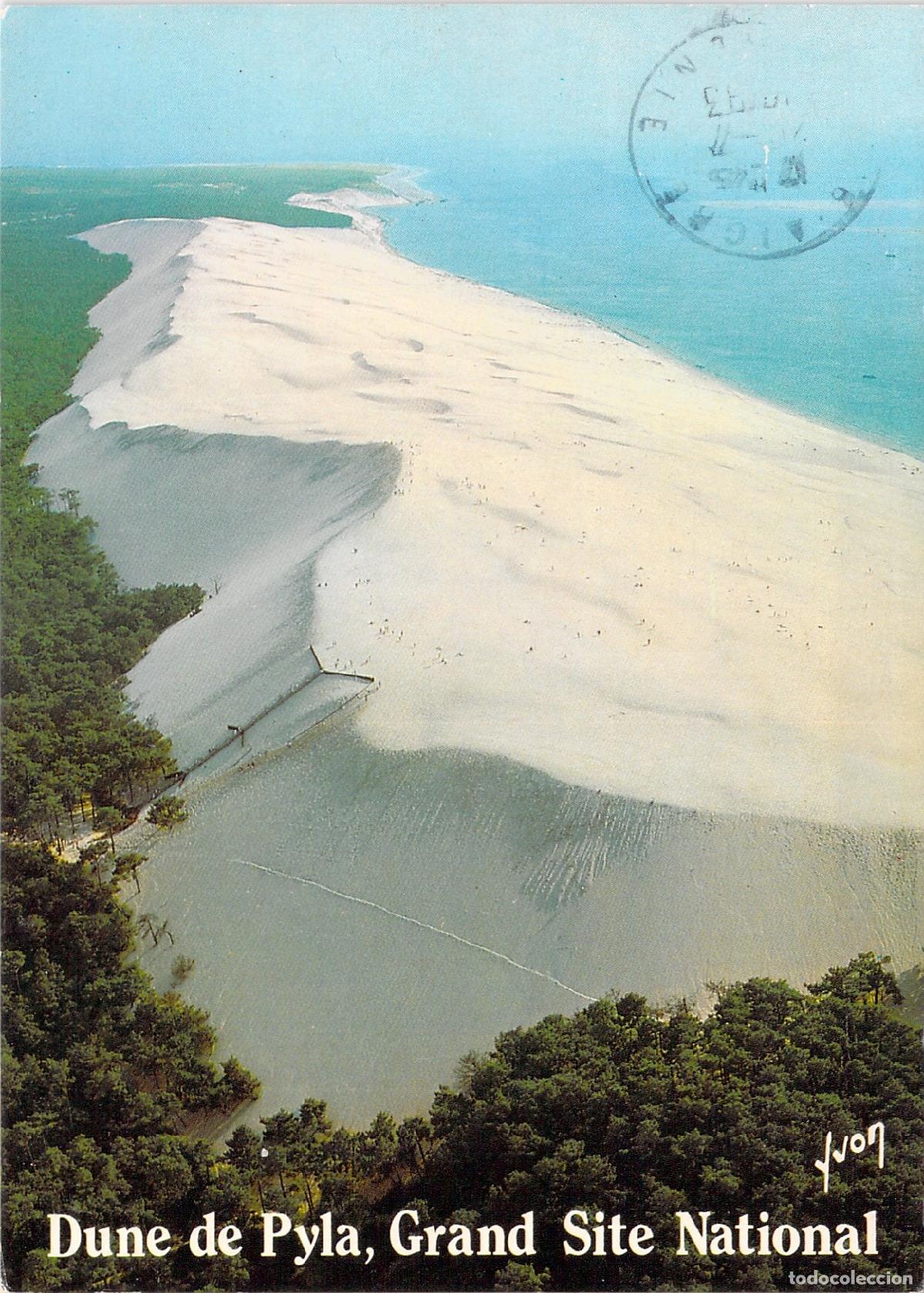 Cartes Postales: Postal de la Gran Duna de Pilat (Pyla) en el Bassin d'Arcachon, Francia