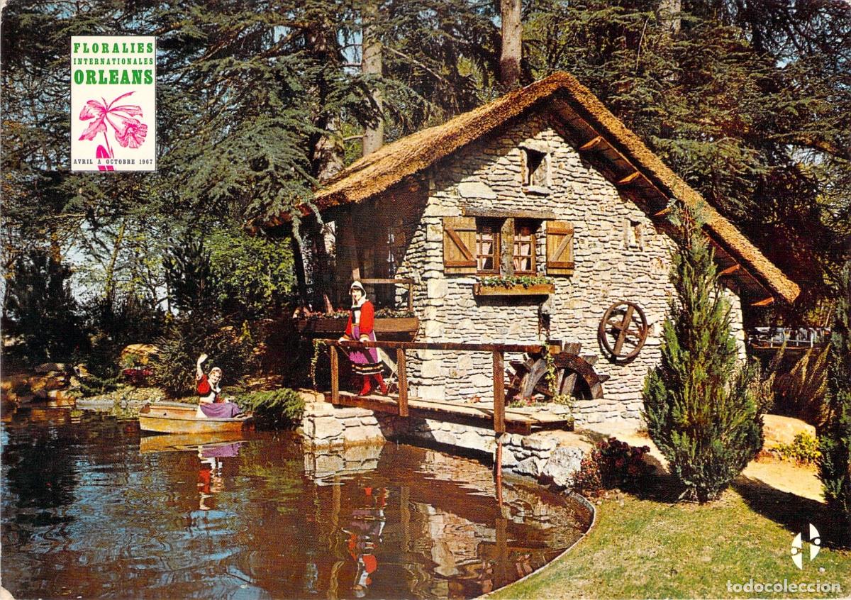Cartes Postales: Postal del Parc Floral en Orleans-La-Source, Francia