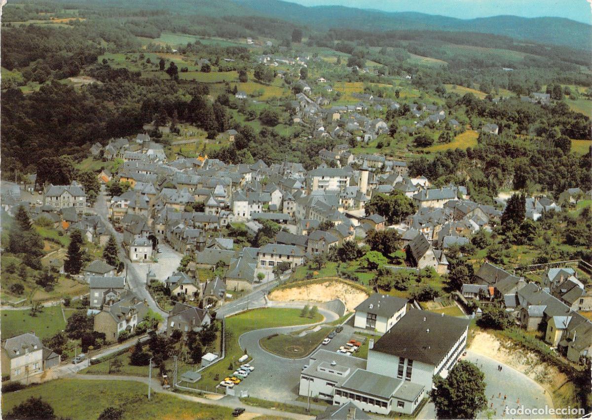 Postales: Postal de la Vista General A&eacute;rea de Treignac Corr&egrave;ze