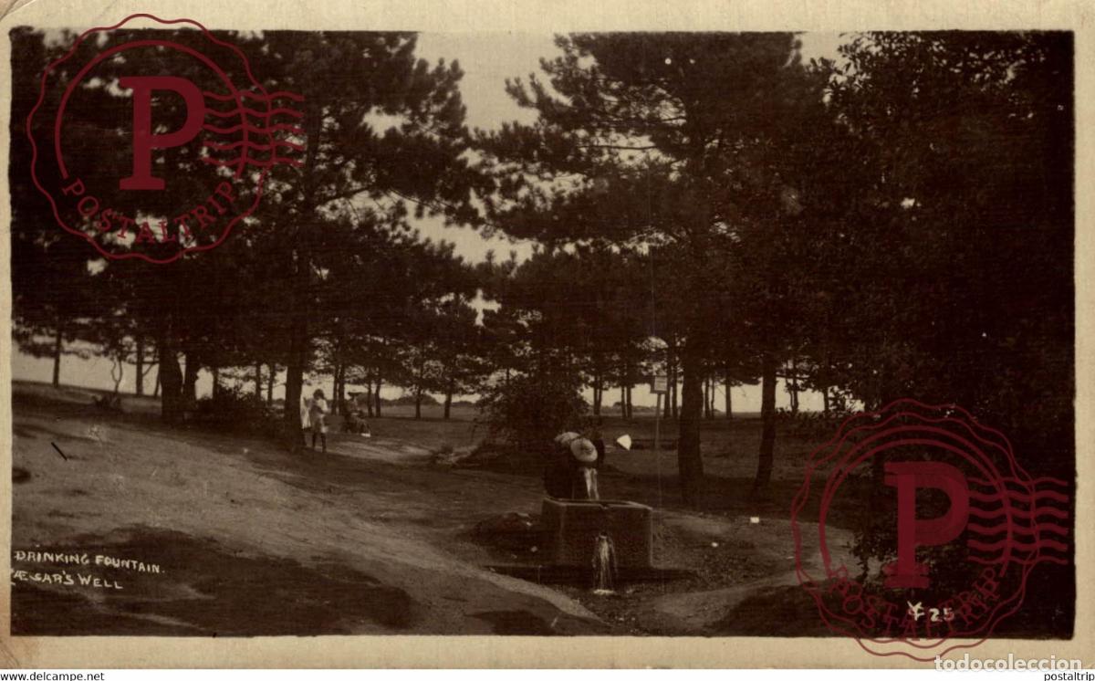 Cartes Postales: RPPC DRINKING FOUNTAIN HANT S?