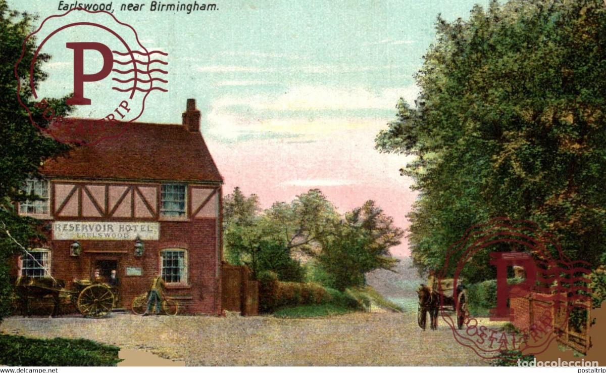 Cartes Postales: EARLSWOOD RESERVOIR HOTEL NEAR BIRMINGHAM