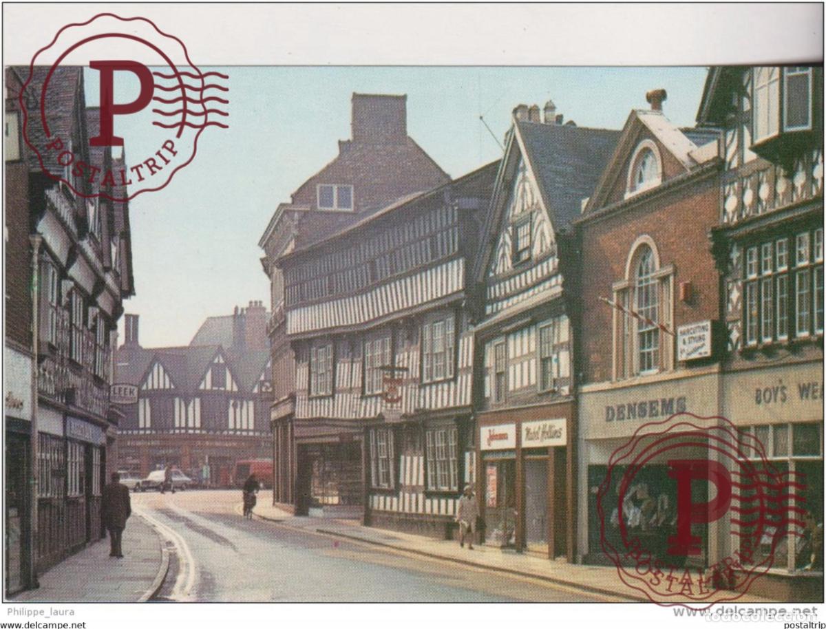 Cartes Postales: HIGH STREET. NANTWICH -